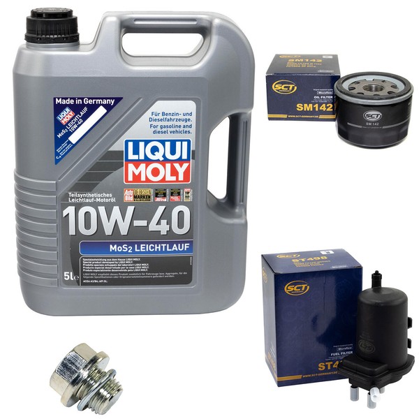 5L ÖL Set Inspektion Kraftstoff ÖLfilter ÖLschraube FüR Suzuki Jimny 1.5 Ddis-image