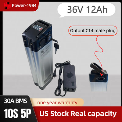 36V 12Ah 800W EBIKE Battery Lithium Ion 30A BMS li-ion Electric Bicycle Cycling