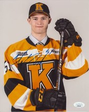 SHANE WRIGHT SIGNED KINGSTON FRONTENACS 8X10 PHOTO JSA