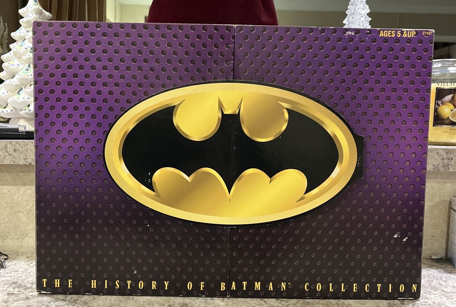 History of Batman Collection Boxed Figure Set of 3 Kenner New 1996 DC Comics   
