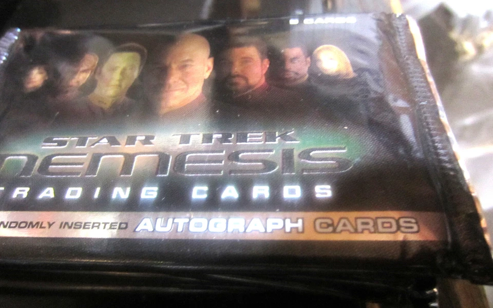 批量 7 张:星际迷航 Nemesis 工厂封装(每包 9 张卡) — 第 2/2 张图片