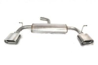 Duplex SchalldäMpfer Auspuff Edelstahl Ulter VW Touran 2003 Bis 2010 145X75Mm