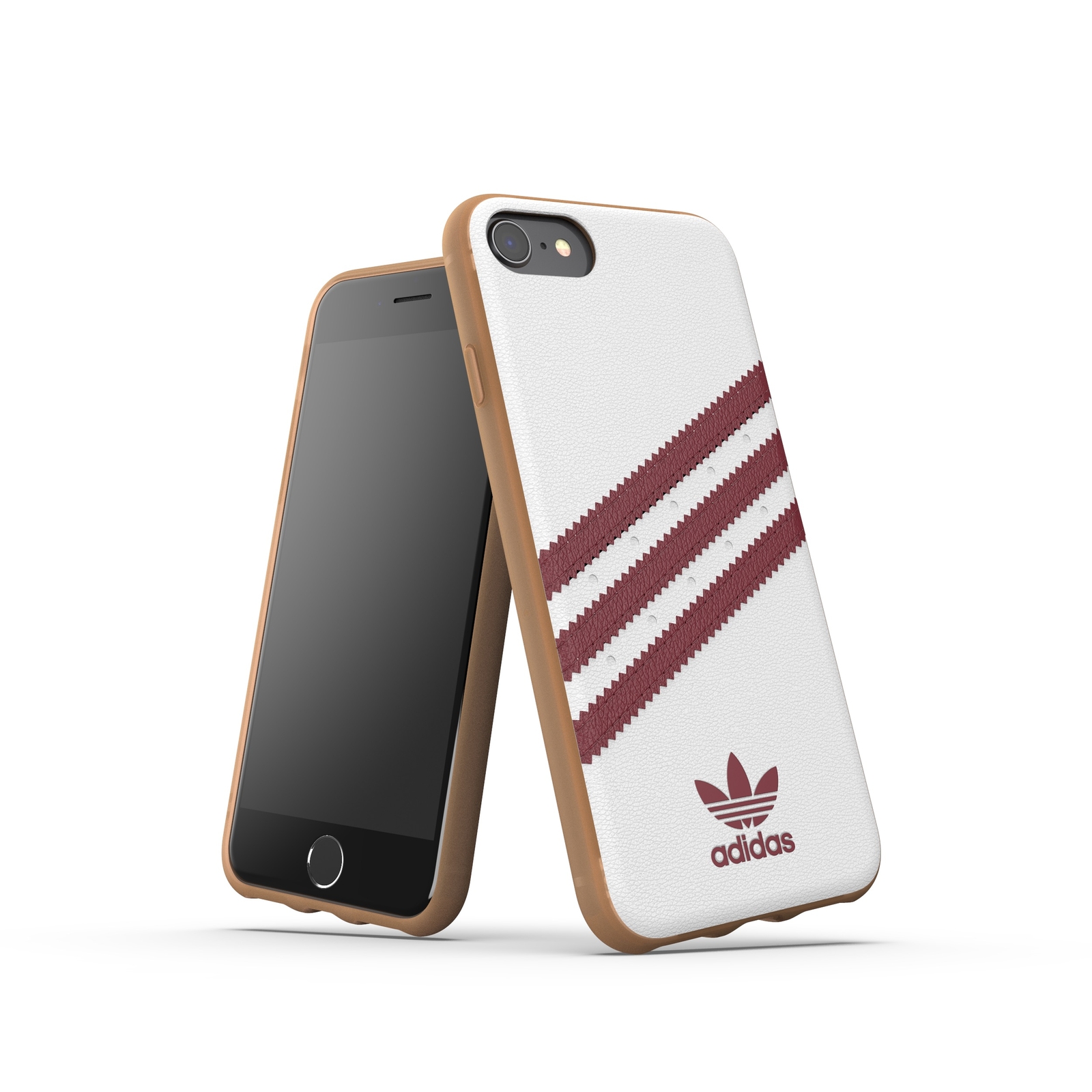 Iphone 6 6s 7 8 Case Adidas Originals White Burgundy Ebay