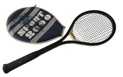 Sold at Auction: RAQUETTE DE TENNIS ANCIENNE AVEC BALLE DE TENNIS