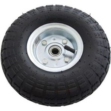 10" Replacement Pneumatic Trolley Wheel For Cart Barrow Truck Sack Tyre Tyres