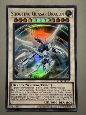 YUGIOH SHOOTING QUASAR DRAGON ASIA ENGLISH EDITION DUNE-AE107
