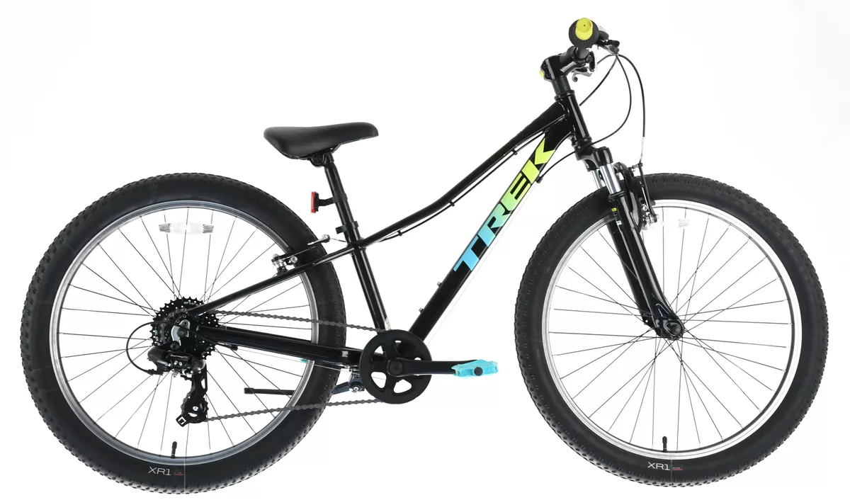 USED TREK PRECALIBER 24 8 Speed Suspension Fork Kids Youth Bike Bicycle Black