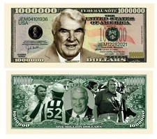 OUR IN MEMORY OF JOHN MADDEN NOVELTY NOTE (2 EA)