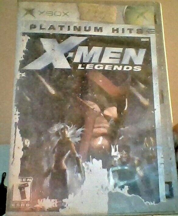 X-Men Legends (Original Xbox) Platinum Hits, Tested 
