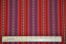 1/4 yd 100 cotton fabric Southwestern Stripe rusts purples quilting home decor