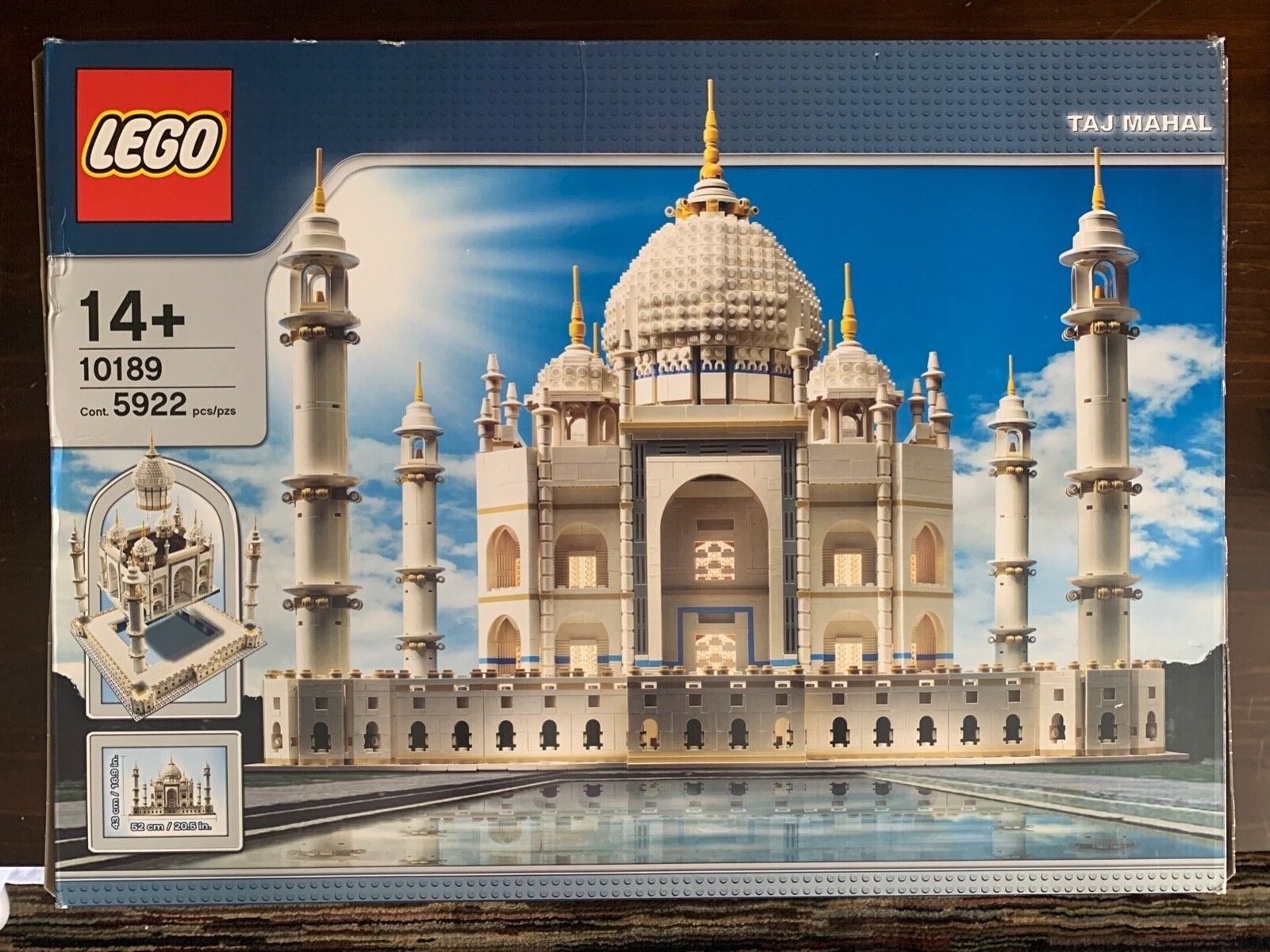 sædvanligt afskaffe Frank Worthley LEGO Creator Expert: Original Taj Mahal (#10189) - Complete w/box  673419130585 | eBay