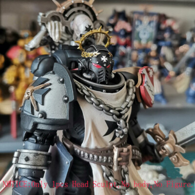 Delicate 1/18 Scale Marshal Head Sculpt Fit 3.75'' Joytoy Warhammer 40K Figure A