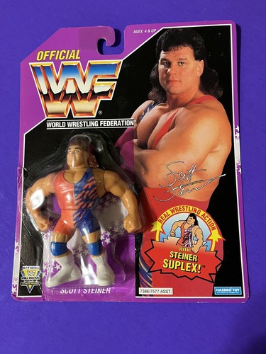 ** NEW ** Hasbro Official WWF WWE Scott Steiner 19...