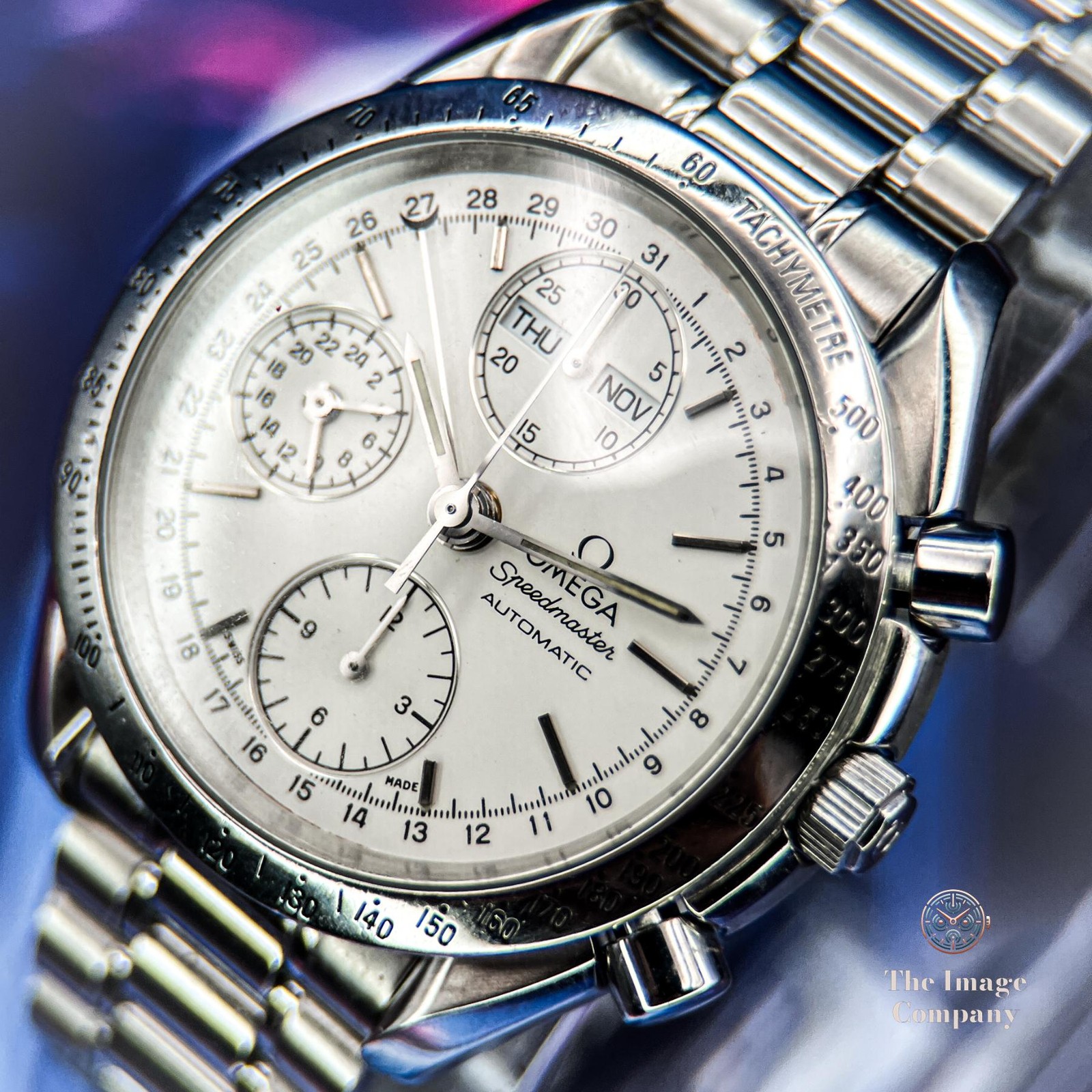 Omega Speedmaster Triple Date,White Dial, Recentl… - image 16