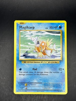 Magikarp 33/108 Common Evolutions Pokemon no Holo Near Mint EN