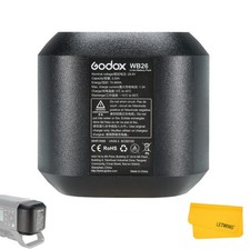 GODOX WB26 Lithium Battery Pack AD600 Pro Flash Strobe, 28.8V/2.6Ah 74.88Wh