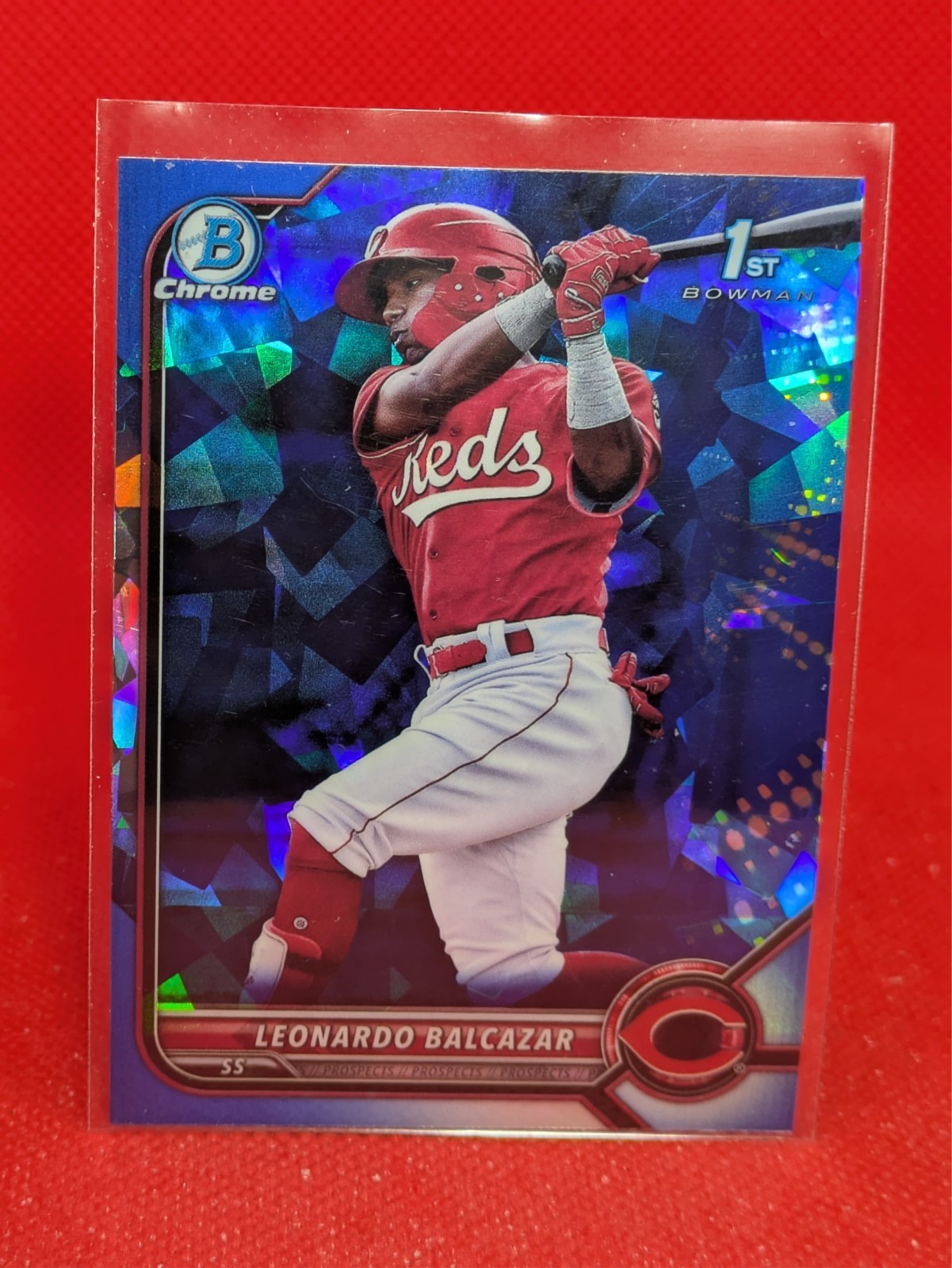 2022 Bowman Chrome Sapphire Edition #BCP-179 Leonardo Balcazar Prospects