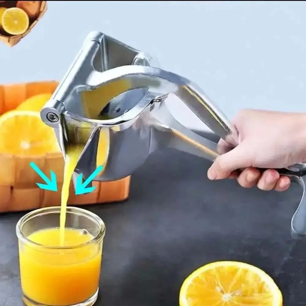 Manual Aluminum Alloy Juice Squeezer Hand Press Citrus Juice