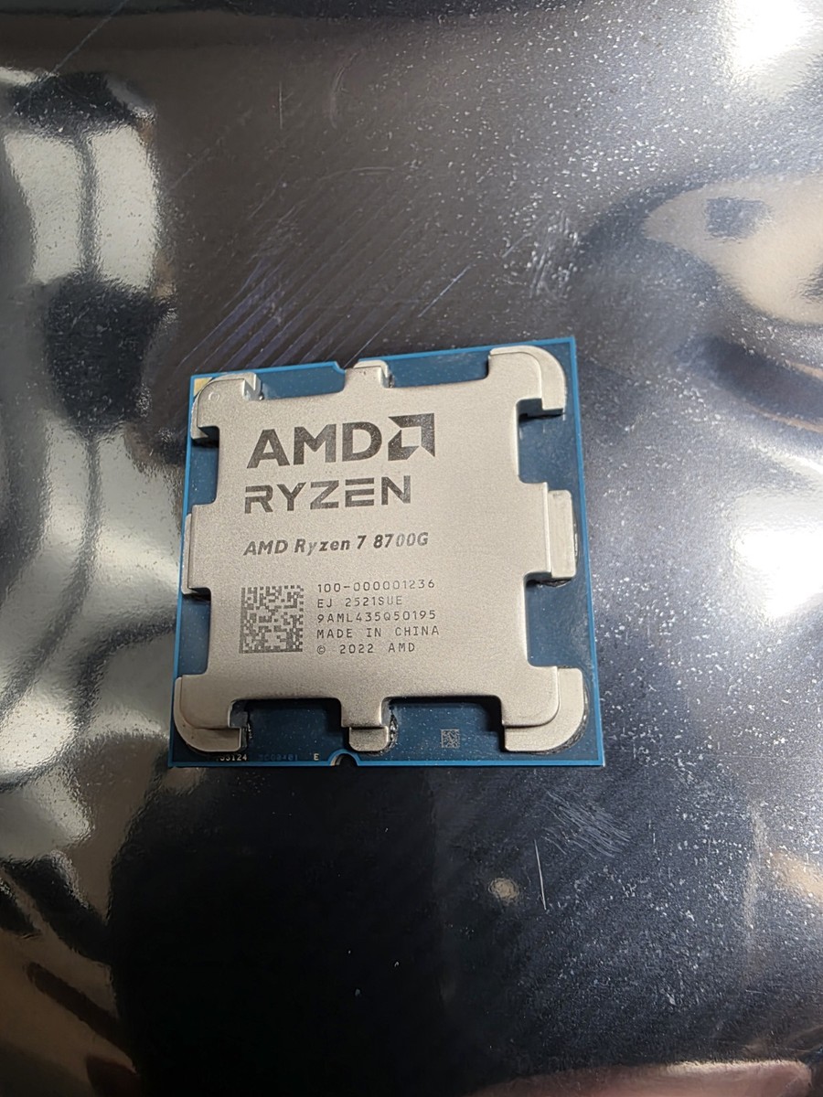 AMD Ryzen 7 8700G Processor (Zen 4) 8-Core 4.2GHz AM5 65W CPU | eBay