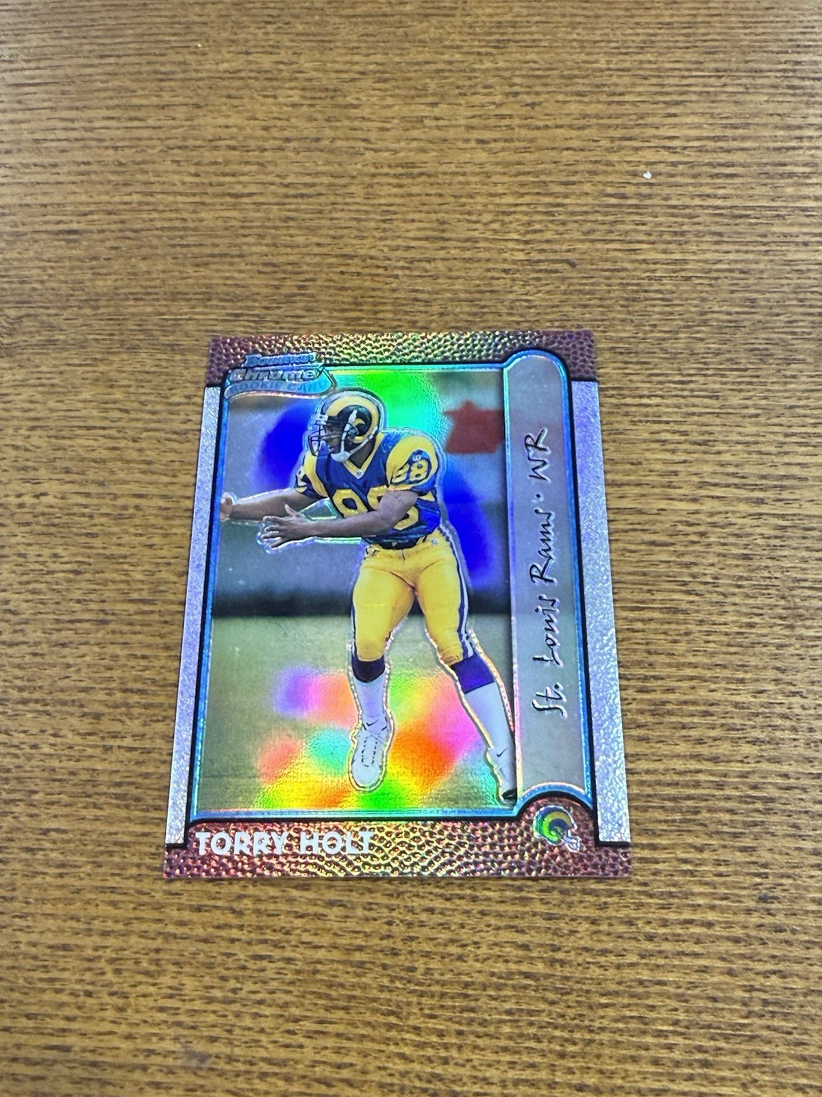 Torry Holt Bowman Chrome #174 Refractor
