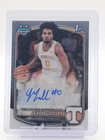 JA'KOBI GILLESPIE 2025-26 BOWMAN CHROME U 1ST AUTO BASKETBALL #CPA-JI Q4730