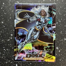 2024 SKYBOX Marvel Masterpieces '92 Platinum HOLOFOIL #86 Storm A4