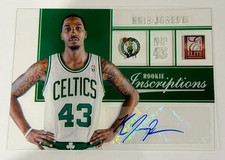KRIS JOSEPH 2012-13 Panini Elite Inscriptions #70 Rookie Card RC AUTO Celtics. rookie card picture