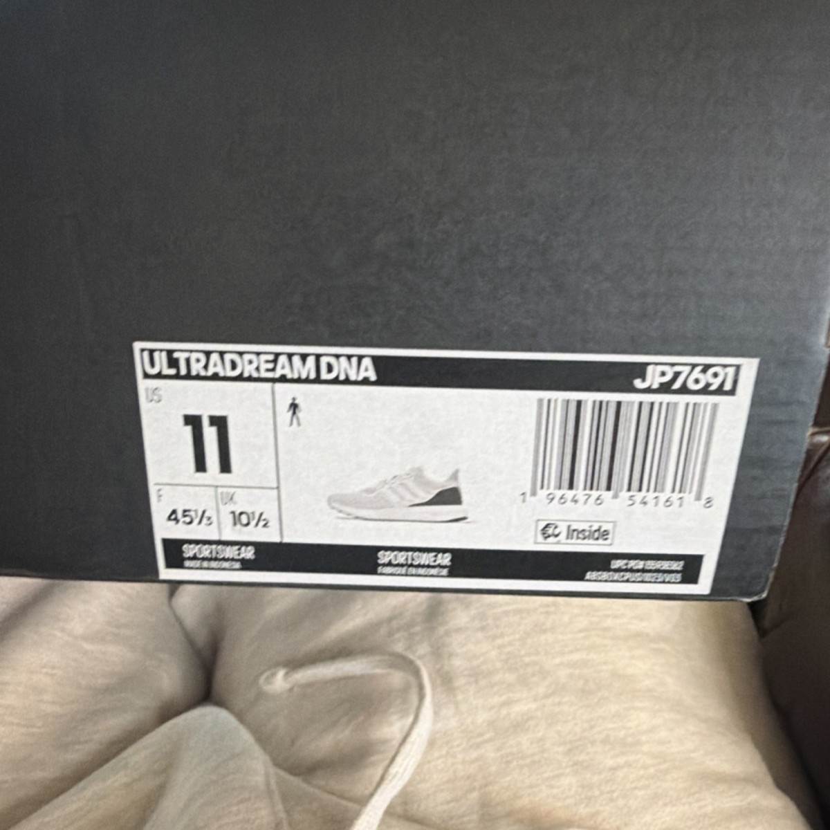 Size 11 - adidas UltraDream DNA White Black for sale online | eBay