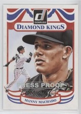 2014 Panini Donruss Diamond Kings Press Proof Silver /199 Manny Machado #208 1h1