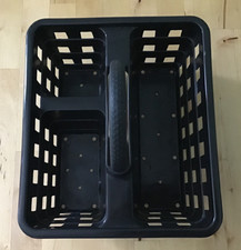 Hard Plastic Shower Caddy Baskets, with Compartments, Portable