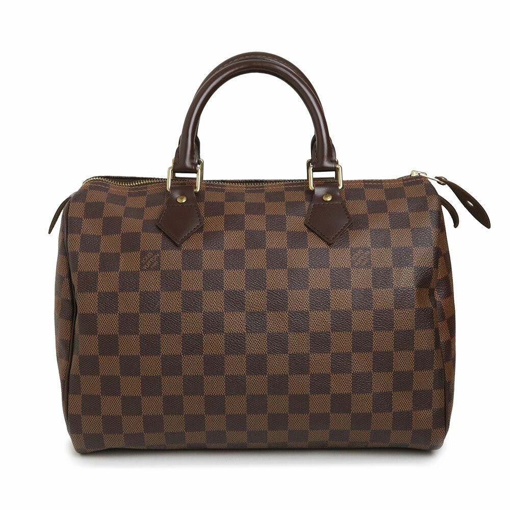 LOUIS VUITTON Speedy 30 N41531 Damier Ebene Canvas Hand Bag Purse