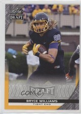 2016 Leaf Draft Gold Bryce Williams #09 0s5