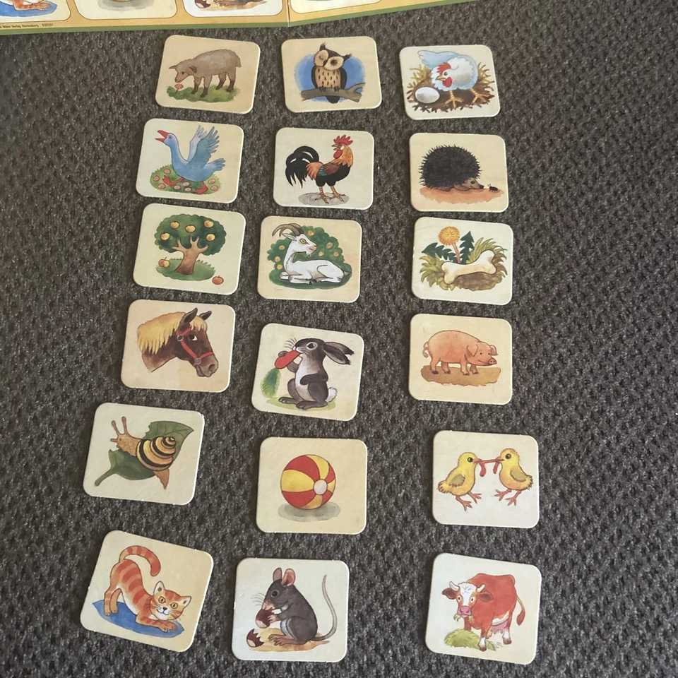 Vintage Ravensburger THE PUPPY GAME - 1989 *NO PAPER INSTRUCTIONS* - Image 3 of 4