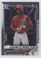 2021 Bowman Chrome Prospects Jeremy De La Rosa #BCP-25 0il7