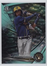 2022 Bowman Platinum Top Prospects Aqua Ice Foilboard 109/250 Jeferson Quero 0c6
