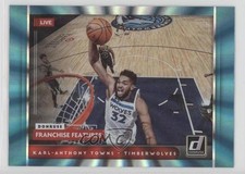 2021 Panini Donruss Franchise Features Holo Teal Laser Karl-Anthony Towns 15je