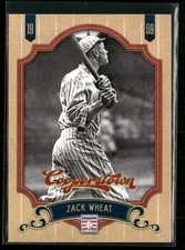 2012 Panini Cooperstown #65 Zack Wheat