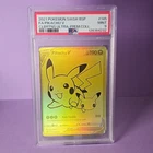 New Listing2021 Pokémon Celebrations Pikachu V Gold Full Art SWSH145 PSA 9 UPC Promo