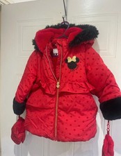 George Disney Minnie Mouse Winter Coat 18/24 Months