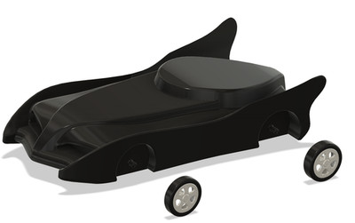   DC  The New Batman Adventures Batmobile Large-Scale 3D Printed Model painted