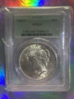 1923 Peace Dollar PCGS MS64
