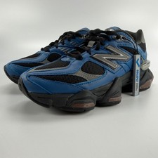 New Balance 9060 Dark Royal Brown Blue Black U9060NRH Mens Size 5 Sneaker