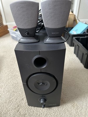 HARMON/KARDON HK395 3-Piece Stereo System with Subwoofer & 2 Satellite Speakers