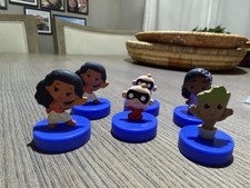 Lot of 6 Disneyland 70th Anniversary McDonalds Happy Meal Toys Figures 2025