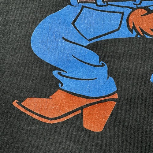 Vintage 90s Shirt Single Stitch Taz Tasmanian Devil Garth Brooks 1993 Large USA - Picture 6 of 17
