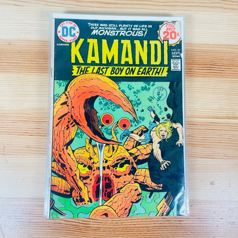 Vintage Kamandi The Last Boy on Earth Assorted Issues DC Comics - Mix Bundle 16 Foto 4 de 4