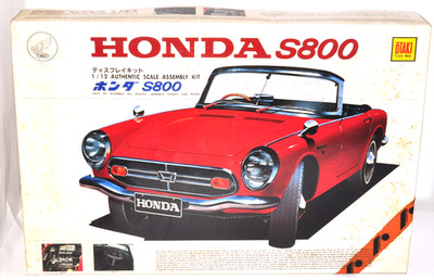 Vintage Otaki 1/12 Honda S800 Convertible Car Model Kit Unbuilt Japan Rare New
