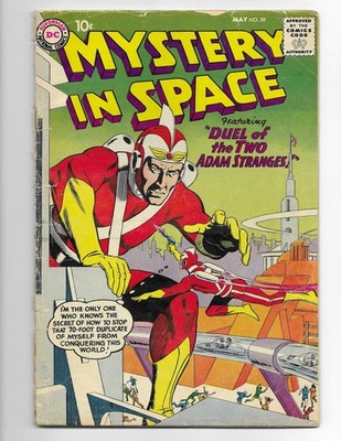 Mystery In Space 59 1960 DC Comics G- 1.8 Adam Strange Alanna