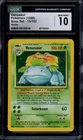 Pokemon Venusaur Holo 1999 Base Set Unlimited #15 CGC 10 Gem Mint