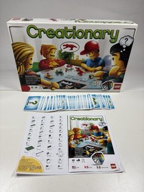 LEGO Creationary Game 3844 ~ 100% COMPLETE ~2010 Retired, Excellent!